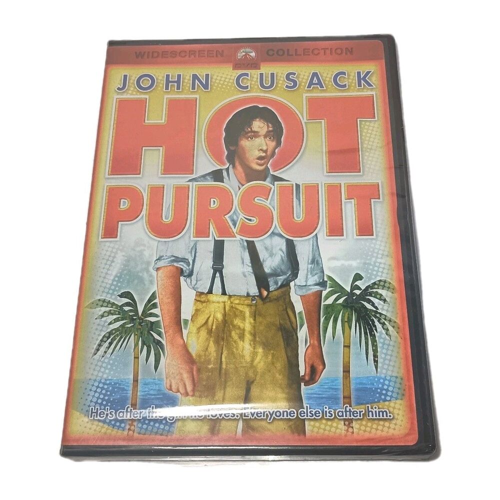 *Rare* HOT PURSUIT (1987) OOP HTF John Cusack DVD Brand New Sealed